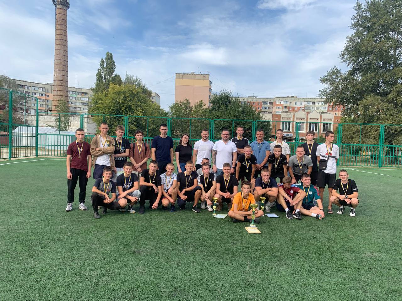 Полтавський обласний центр «Спорт для всіх» провів фізкультурно-оздоровчий захід із міні-футболу для студентів